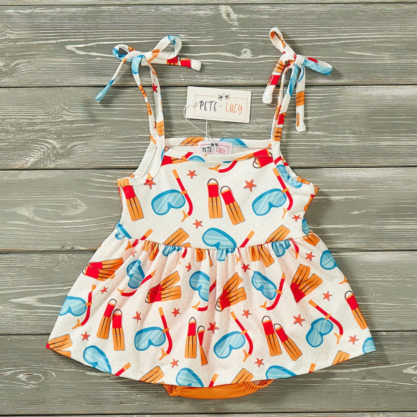 SNORKLE TIME - ROMPER